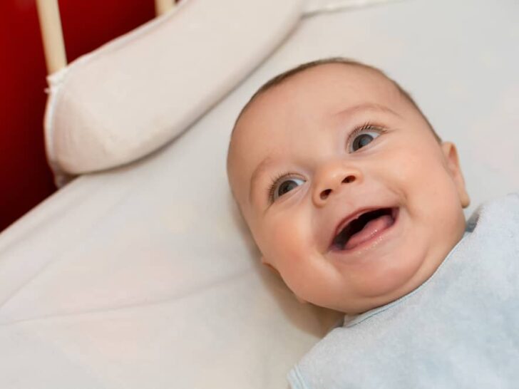 Schaterlach baby; vanaf wanneer lachen baby’s en wat als hij nog niet lacht