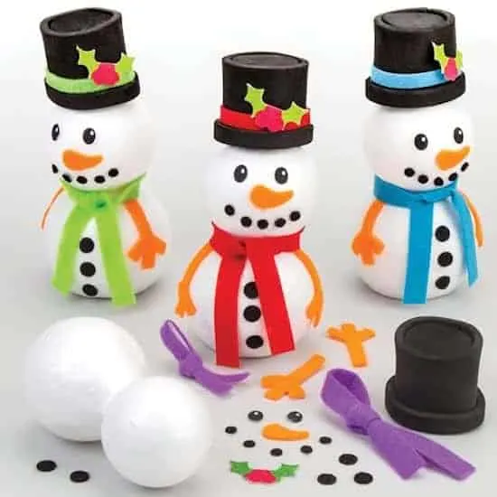 Sneeuwpop knutselen; tips en ideeën voor peuters en kleuters - Mamaliefde