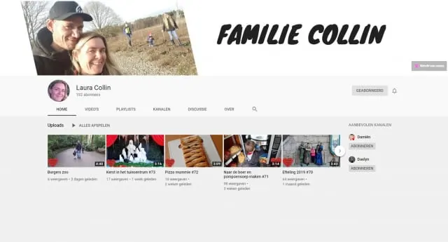 Bekende familie vloggers en influencers Nederland - Mamaliefde