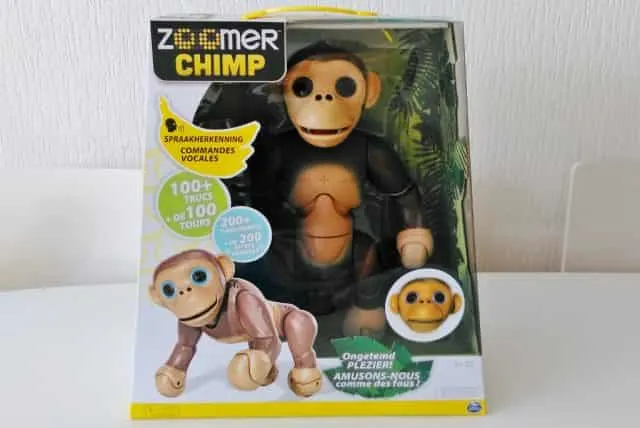 Review Zoomer Chimp van Spin Masters - Mamaliefde.nl