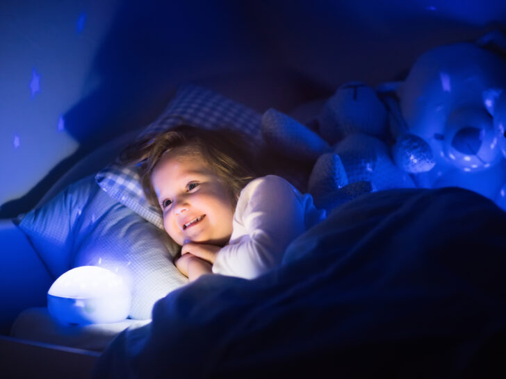 Slaaplamp peuter; nachtlampje voor als je kind met licht aan wil slapen
