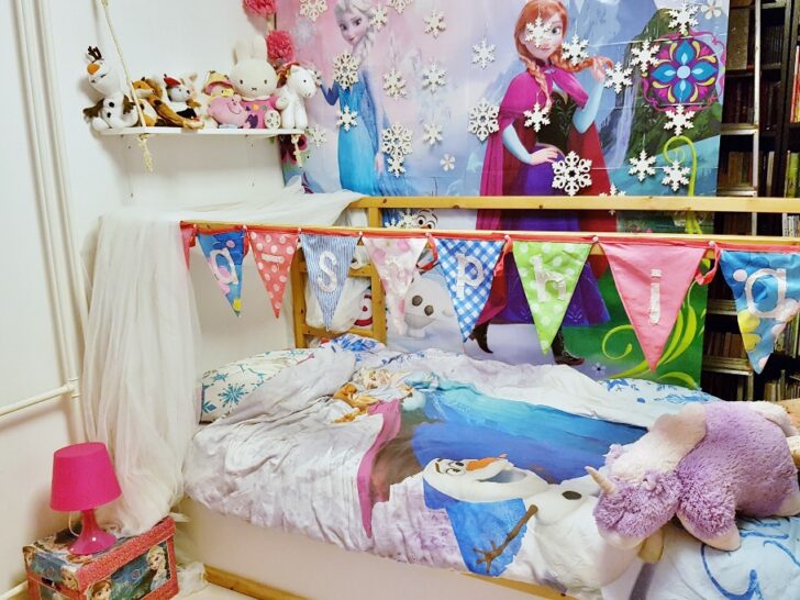 Prinsessenkamer voor peuter meisjes als slaapkamer