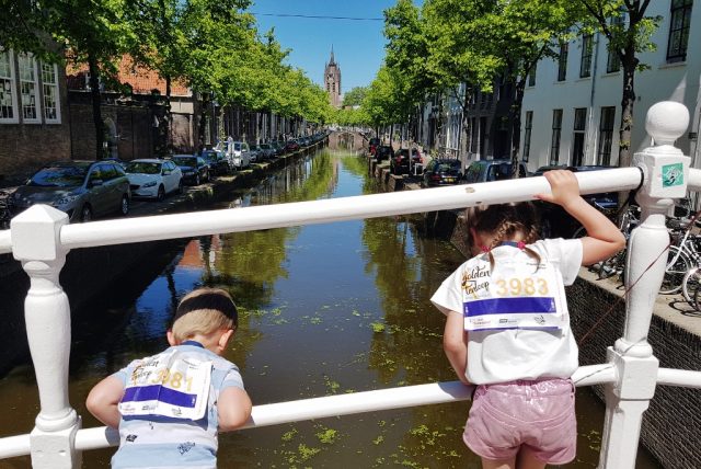 Golden Ten Loop Delft; Kidsrun hardlopen met kinderen - Reisliefde