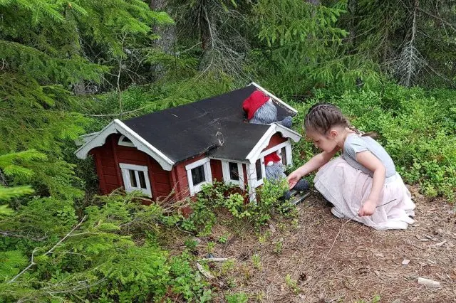 Tomteland Mora; huis waar de kerstman woont in Zweden - Mamaliefde