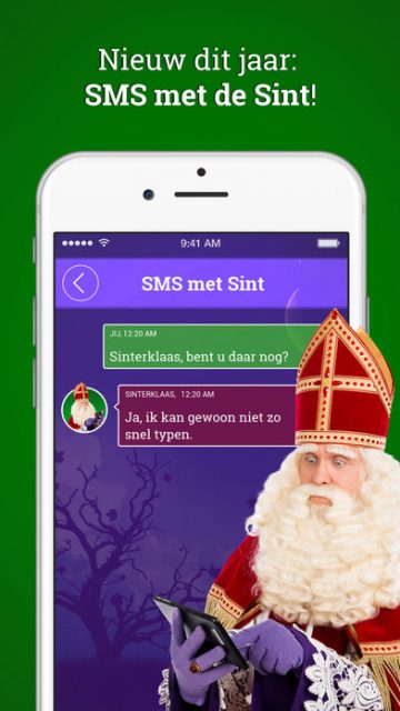 Sinterklaas bellen app met gratis telefoonnummer - Mamaliefde