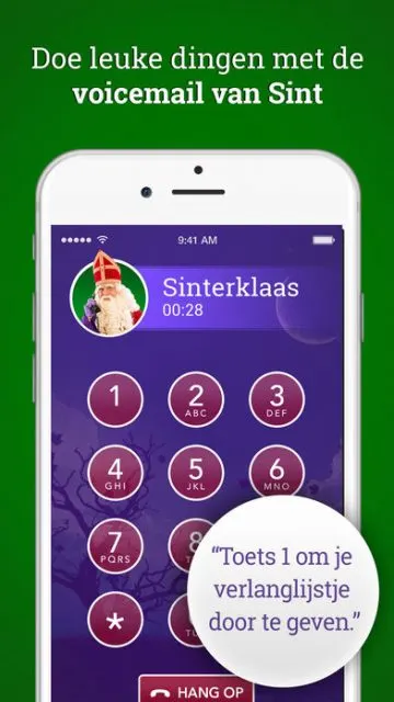 Sinterklaas bellen app met gratis telefoonnummer - Mamaliefde