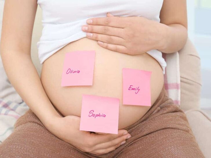 Naam bekend maken van baby tijdens zwangerschap voor de bevalling?