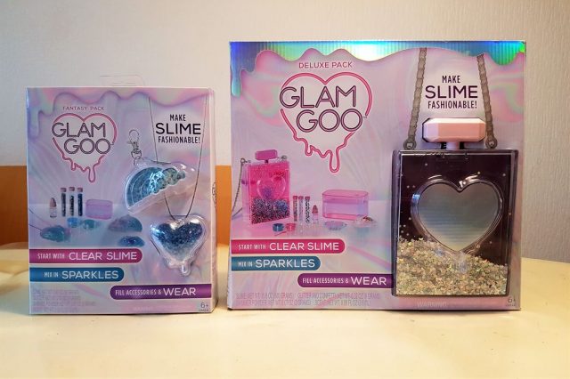 Glam goo slijm maken pakket review - Mamaliefde