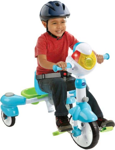 Smart Trike 4-in-1 review van Vtech driewieler tot fiets voor baby en peuter - Mamaliefde