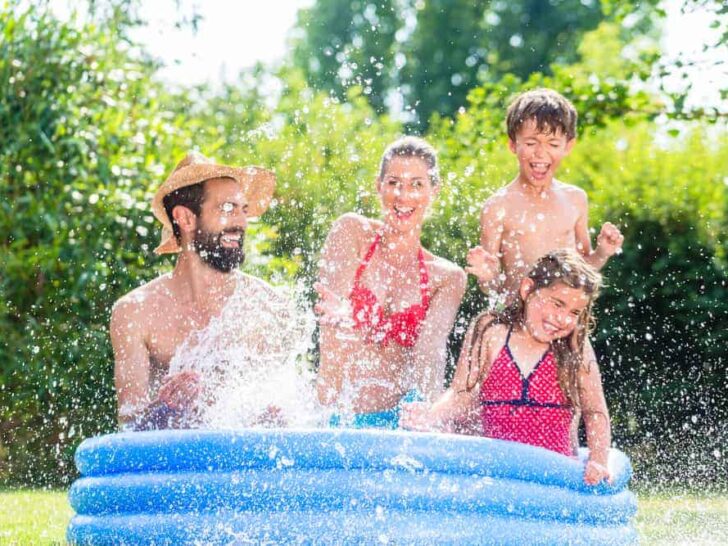 Zwembad voor kinderen; ook voor baby’s, peuters en kleuters van action tot met glijbaan