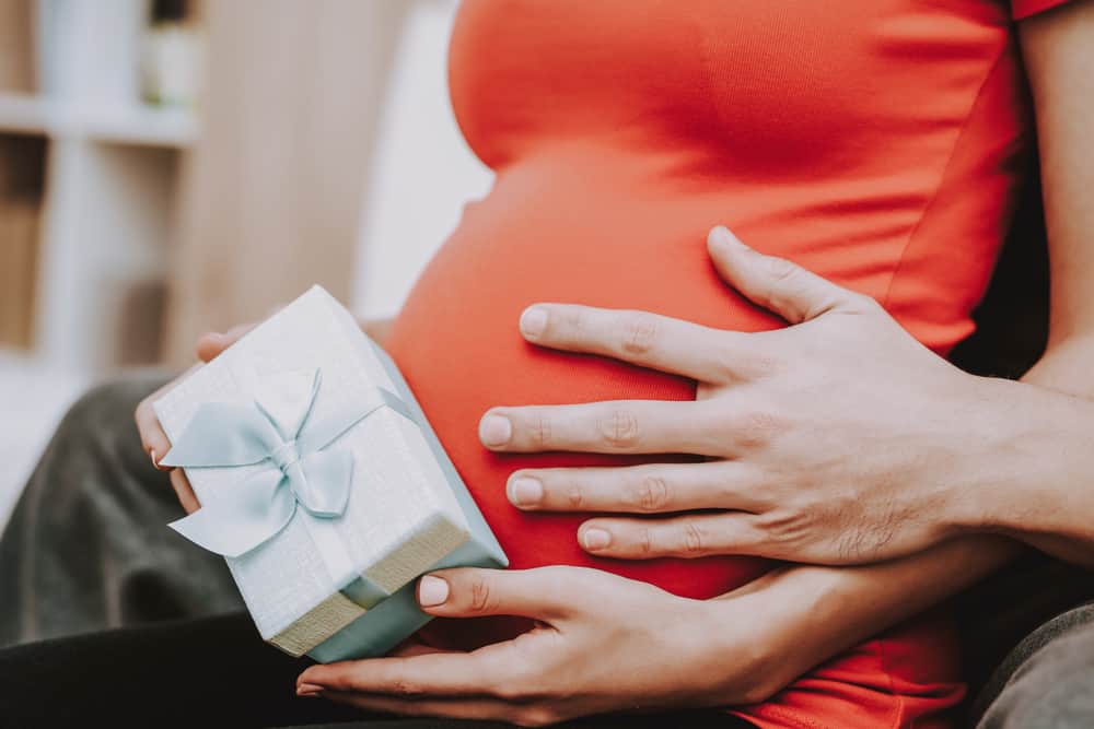 Cadeau zwangere vrouw / vriendin; uniek verwenpakket