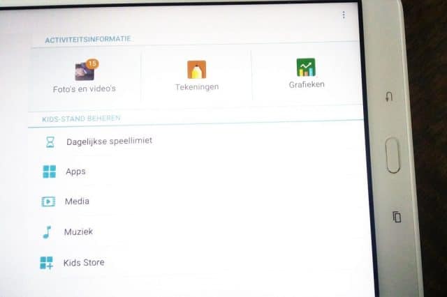 Galaxy tab A tablet review met ouderlijk toezicht - Mamaliefde