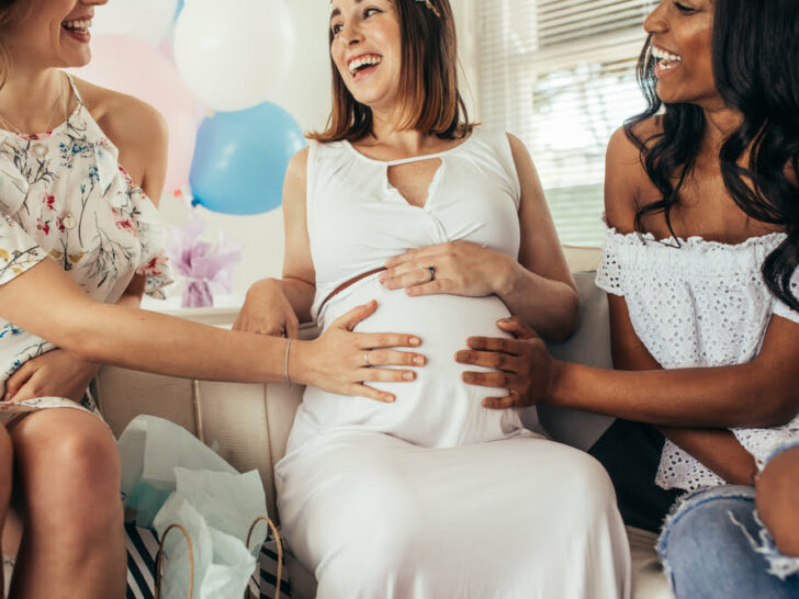 Wat als mensen ongevraagd aan de zwangere buik zitten?