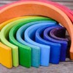 Het leukste houten regenboog speelgoed voor kinderen - Mamaliefde.nl