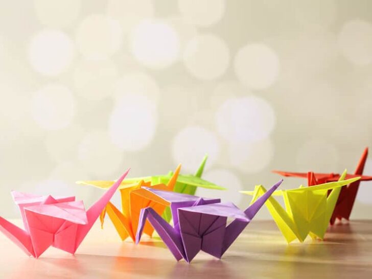 Origami vouwen met papier; 23 voorbeelden en stappenplan moeilijk en makkelijke ideeën voor kinderen zoals dieren, hartje en kraanvogel - Mamaliefde.nl