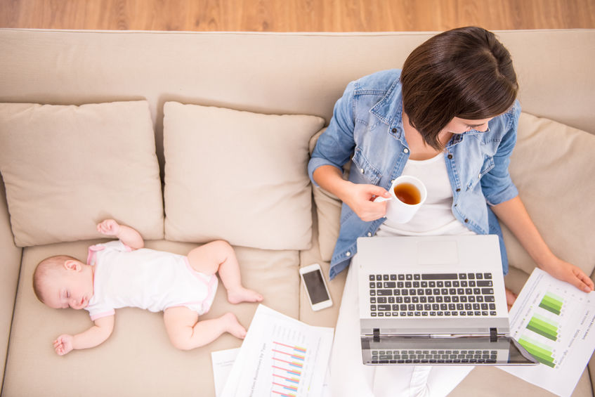 Thuiswerken met kind, peuter of kleuter; handige tips en trucs voor werken vanuit huis - Mamaliefde.nl