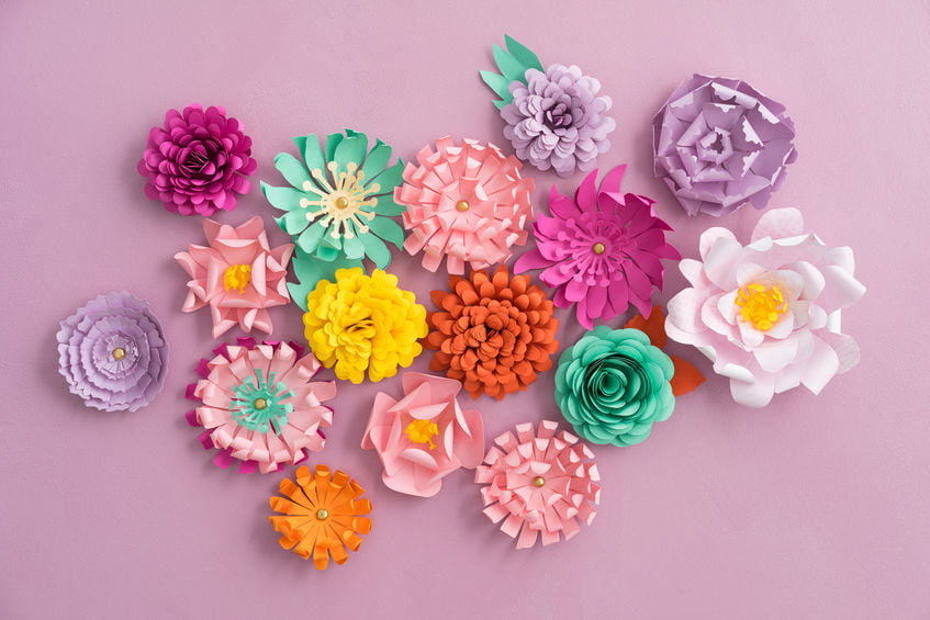 Bloemen knutselen; 50x ideeën om te maken voor kinderen of makkelijk voor peuters, kleuters. Oa van papier