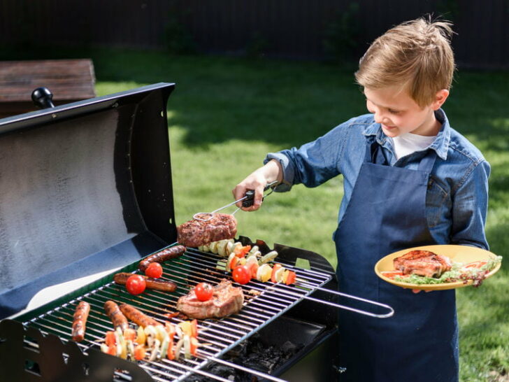 Kinder BBQ Recepten: vlees, eenvoudige hapjes en gezonde groenten