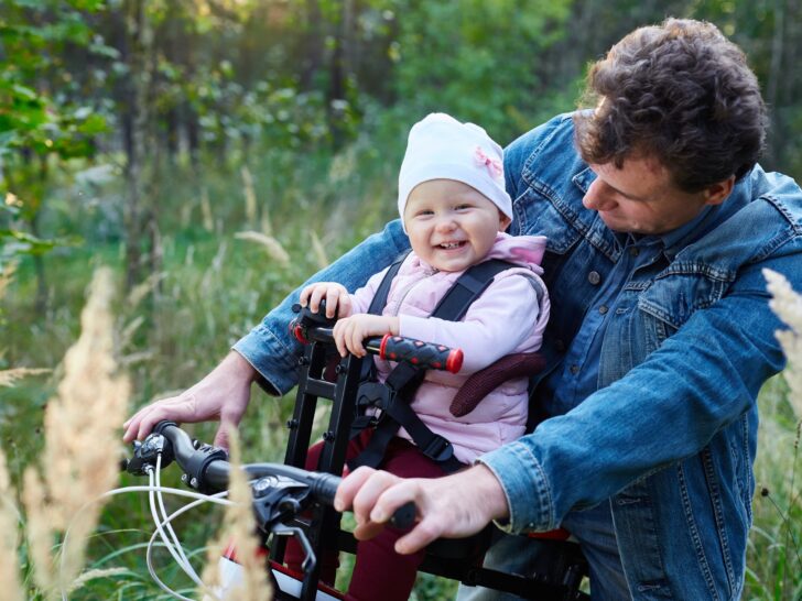 Veilig met je baby of kind op de fiets