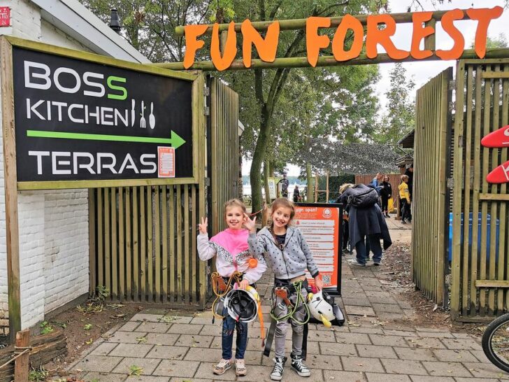 Fun Forest klimbos Rotterdam review met kinderen