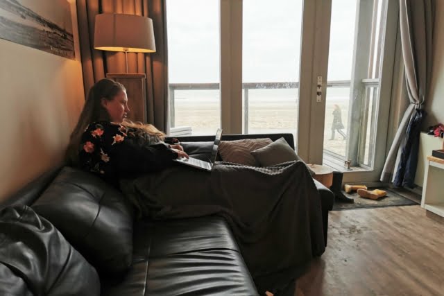 Beach Villa's Hoek van Holland; slapen op het strand ook in de winter - Mamaliefde