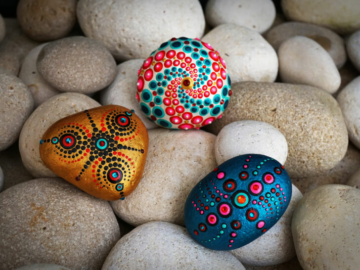 Happy stones; stenen schilderen voorbeelden & makkelijke ideeën