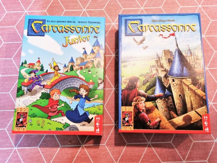 Carcassonne & Carcassonne van 999 games review - Mamaliefde.nl