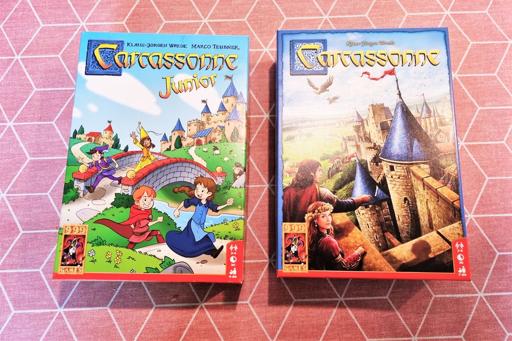 Carcassonne & Carcassonne van 999 games review - Mamaliefde.nl
