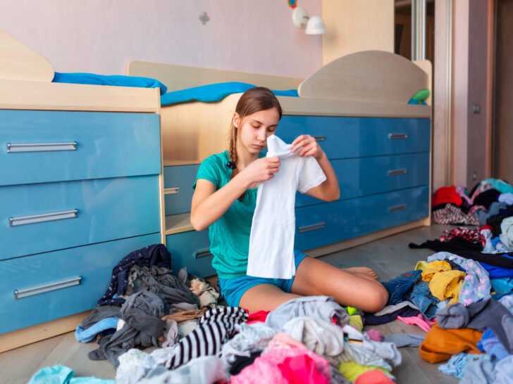 Puber slaapkamer opruimen; 9 tips om het zelf te laten doen