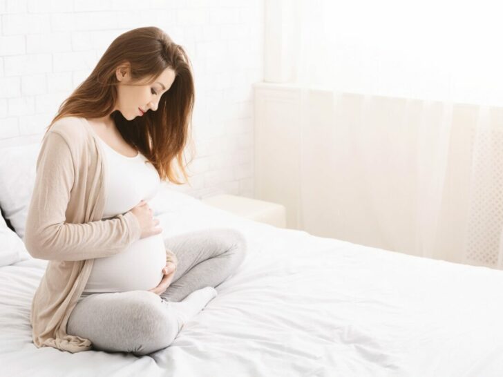 Drukke of rustige baby tijdens de laatste weken van de zwangerschap voor de bevalling - Mamaliefde.nl