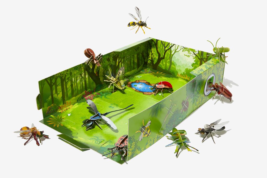 Insecten speelgoed verzameling HEMA