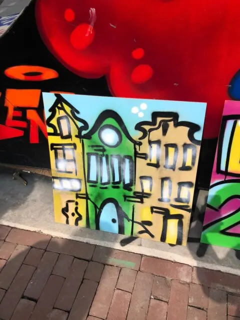 Graffiti kinderfeestje met jongens & meisjes in Amsterdam of Utrecht - Mamaliefde