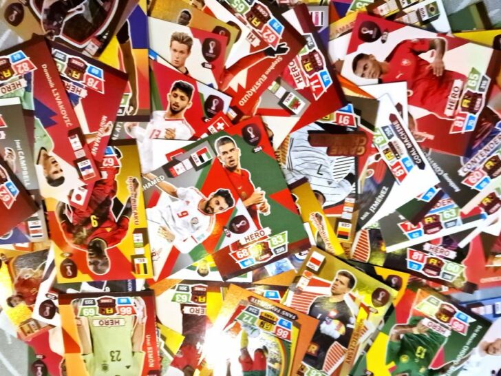 WK voetbalkaarten; panini plaatjes & stickers