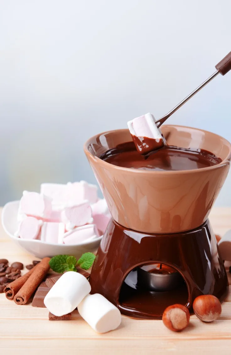Chocolade fondue recept; van dippers wat lekker is erbij tot welke chocolade - Mamaliefde.nl