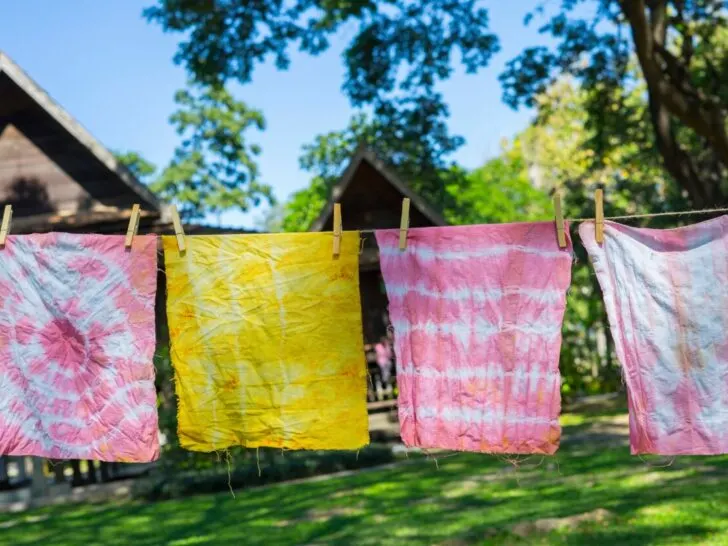 Tie-Dye technieken & patronen voor kleding verven - Mamaliefde.nl