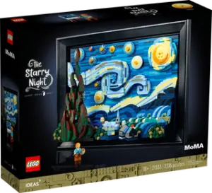 Vincent van Gogh - De sterrennacht (LEGO Ideas 21333) - LEGOliefde.nl