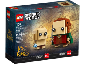 LEGO Brickheadz Frodo & Gollum (40630) - Brickliefde.nl