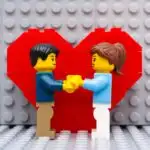 LEGO hart maken voor Valentijnsdag - Brickliefde.nl