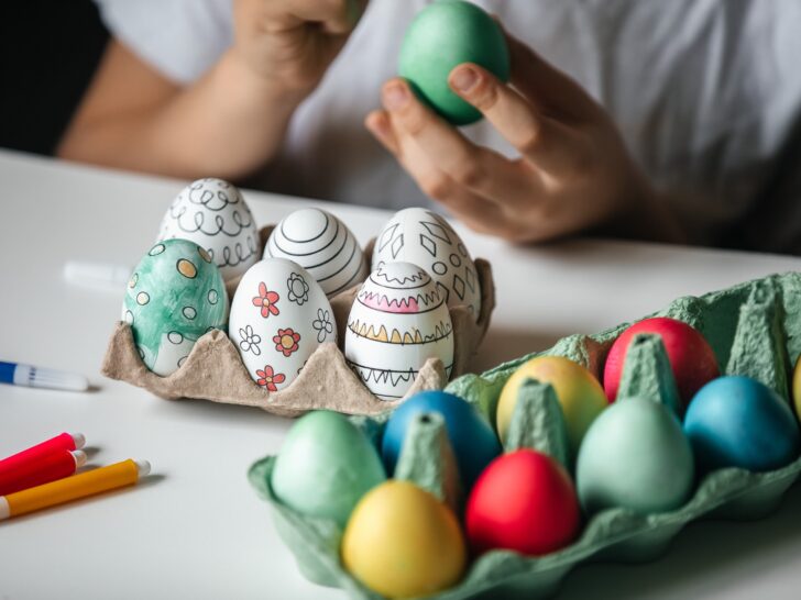 Paaseieren schilderen; 85 voorbeelden & ideeën voor versieren en verven van eieren voor Pasen