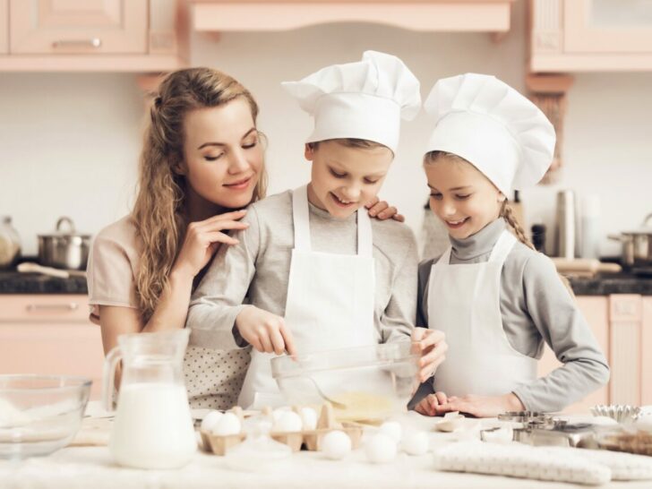Bakken met kinderen; recepten van gezond tot zoet en hartig