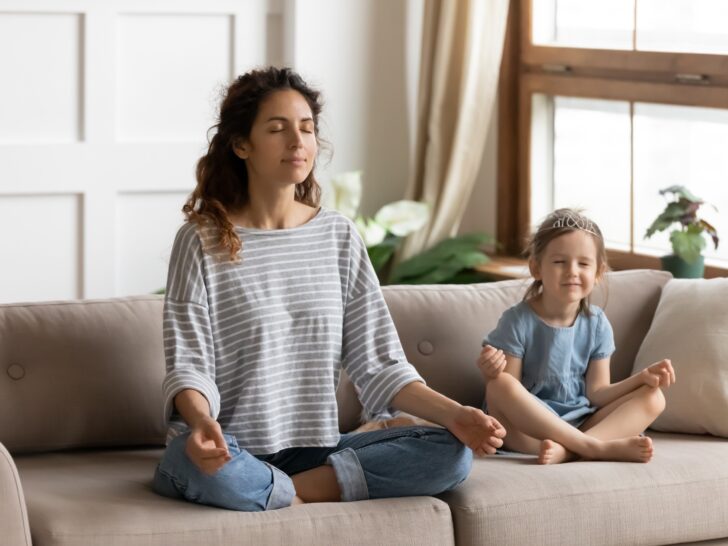 Yoga met kinderen; ontspannen en plezier