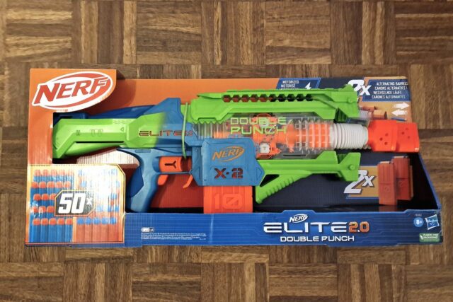 Nerf Elite 2.0 Double Punch Blaster review - Mamaliefde.nl