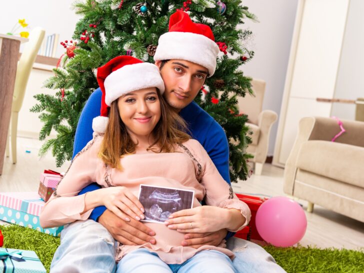 Zwangerschapsaankondiging met Kerst - Mamaliefde.nl