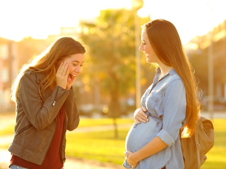 Negatieve reacties door omgeving op zwangerschap