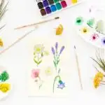 Bloemen tekenen en schilderen; in 10 makkelijke stappen met zowel mooie als makkelijke voorbeelden. - Mamaliefde.nl