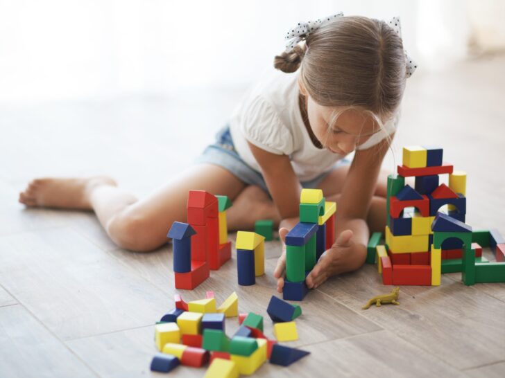 Constructie spel met kinderen; voorbeelden en ideeën