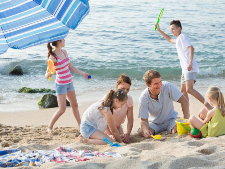 Veilig genieten van een dagje strand met kinderen